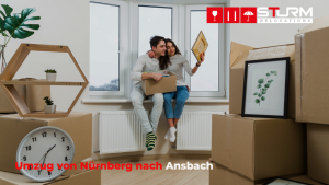 Umzug von Nürnberg nach Ansbach